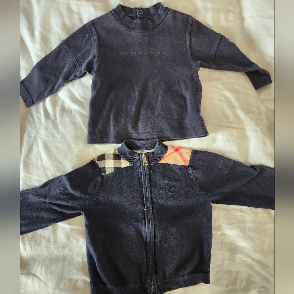 Burberry children tops - 18m